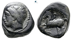 Kings of Macedon. Uncertain mint. Philip II of Macedon 359-336 BC. Bronze Æ
