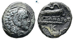Kings of Macedon. Uncertain mint. Alexander III "the Great" 336-323 BC. Bronze Æ