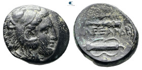 Kings of Macedon. Uncertain mint. Alexander III "the Great" 336-323 BC. Bronze Æ