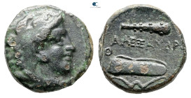 Kings of Macedon. Uncertain mint. Alexander III "the Great" 336-323 BC. Bronze Æ