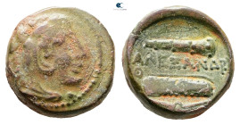Kings of Macedon. Uncertain mint. Alexander III "the Great" 336-323 BC. Bronze Æ
