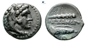 Kings of Macedon. Uncertain mint. Alexander III "the Great" 336-323 BC. Bronze Æ