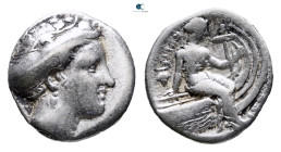 Euboea. Histiaia circa 338-304 BC. Tetrobol AR