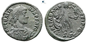 Gratian AD 375-383. Siscia. Follis Æ