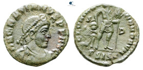 Gratian AD 375-383. Siscia. Follis Æ