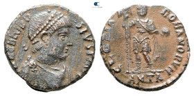 Theodosius I AD 379-395. Antioch. Follis Æ