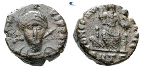 Arcadius AD 383-408. Antioch. Follis Æ