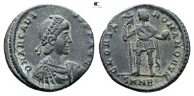 Arcadius AD 383-408. Nicomedia. Follis Æ