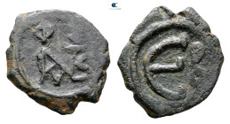 Justin II AD 565-578. Constantinople. Pentanummium Æ
