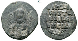 Attributed to Basil II and Constantine VIII AD 976-1028. Constantinople. Anonymous Follis Æ