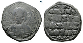 Attributed to Basil II and Constantine VIII AD 976-1028. Constantinople. Anonymous Follis Æ