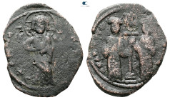 Constantine X Ducas and Eudocia AD 1059-1067. Constantinople. Follis Æ