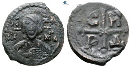 Romanus IV Diogenes AD 1068-1071. Constantinople. Follis Æ