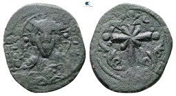 Nicephorus III Botaniates AD 1078-1081. Constantinople. Anonymous Follis Æ