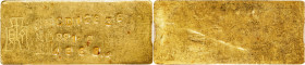 (t) CHINA. Taiwan. Gold 5 Tael Ingot, ND (ca. 1949-51). Taipei Mint. PCGS AU-58.
L&M-1073C. Bank of Taiwan issue. Weight: 154.97 gms. Fineness: 0.991...