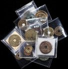 (t) CHINA. Qing Rebels and Qing Dynasty. Mixed Ruler Cast Cash (20 Pieces), ND (ca. 1644-1861). Average Grade: VERY FINE.
An interesting assortment p...