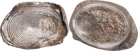 (t) CHINA. Yuansi Changyuankezi. Fine Silk Oval Ingots. Silver 0.75 Tael Ingot. Graded MS 62 by GBCA Grading Company.
cf. BMC-Class LXXXV Group A # 1...