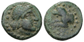 Pisidia, Komama, c. 1st century BC. Æ. 
Weight 3,38 gr - Diameter 14 mm.