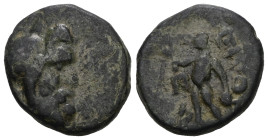 LYCAONIA. Eikonion. Ae (1st century BC). 
Weight 3,92 gr - Diameter 15 mm.
