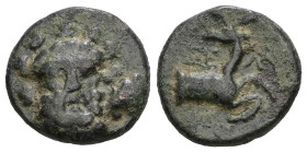 PISIDIA. Selge. 2nd-1st century BC. AE. 
Weight 2,10 gr - Diameter 11 mm.