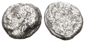 IONIA, Phokaia. Circa 521-478 BC. AR Obol. 
Weight 1,24 gr - Diameter 10 mm.