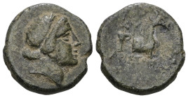 Aiolis. Kyme circa 200-100 BC. 
Weight 3,55 gr - Diameter 14 mm.