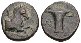 Aiolis. Kyme circa 200-100 BC. 
Weight 3,88 gr - Diameter 15 mm.