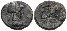 PHRYGIA, Apameia. Circa 88-40 BC. Æ. 
Weight 9,27 gr - Diameter 22 mm.