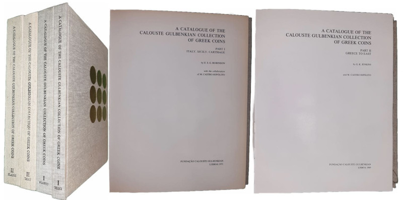 Robinson (E. S. G.) - A catalogue of the Calouste Gulbenkian collection of greek...