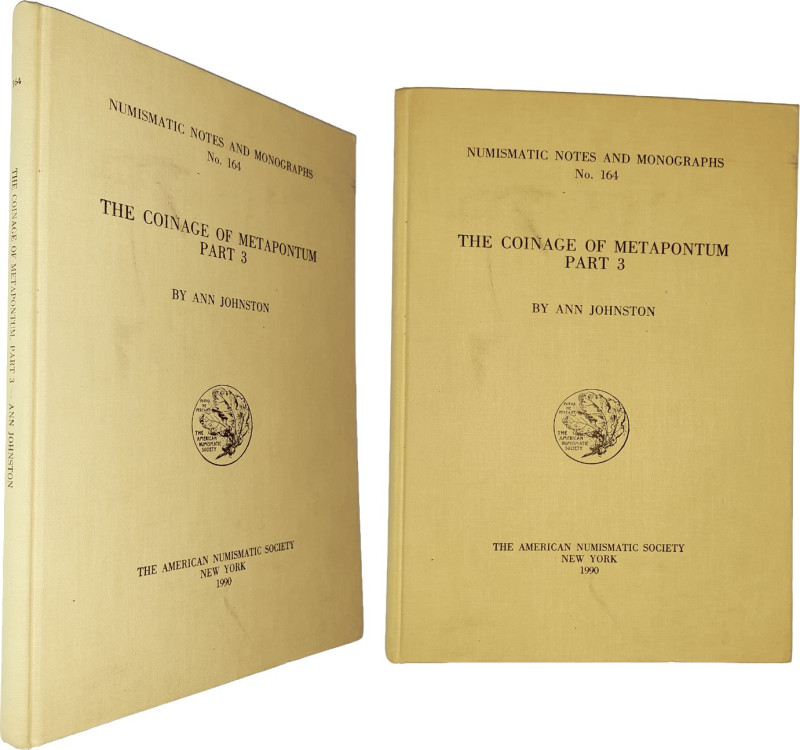 Johnston (Ann) - The coinage of metapontum part 3 - American Numismatic Society ...