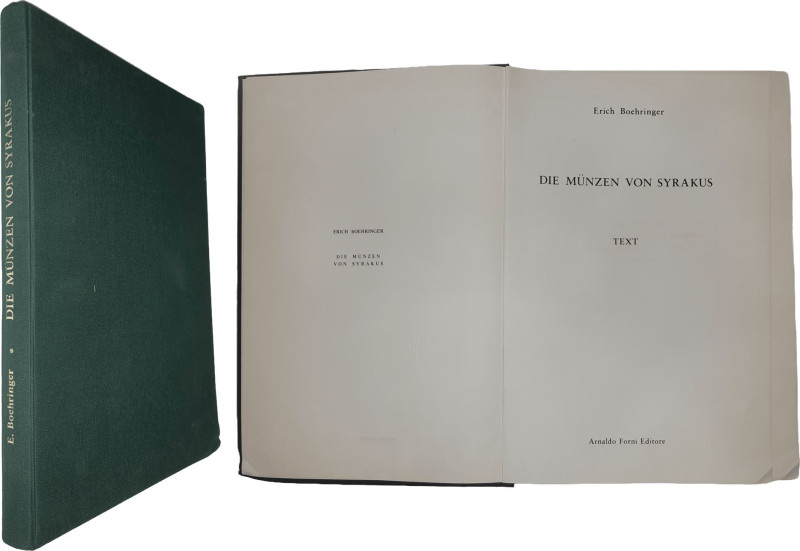Eric Boehringer - Di münzen von Syrakus - Réimpression de 1978

Ouvrage à couv...