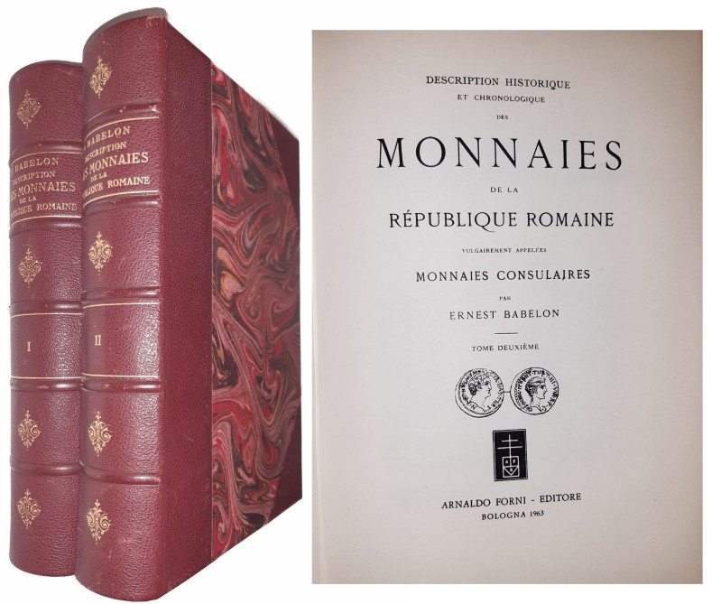Babelon (Ernest) - Description historique et chronologique des monnaies de la Ré...