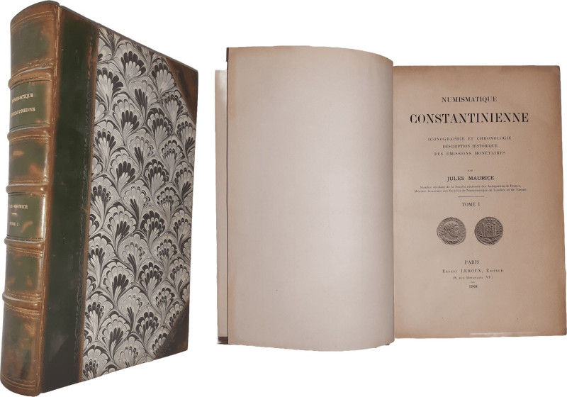 Maurice (Jules) - Numismatique Constantinienne - Iconographie et chronologie, De...