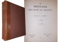 Lafaurie (Jean) - Les monnaies des rois de France - 2 tomes - Edition originale 1951

Ouvrages en couverture rigide demi-chagrin de couleur marron. ...