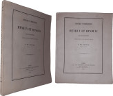 De Saulcy (F.) - Histoire numismatique de Henri IV et Henri VI Rois d'Angleterre pendant qu'ils ont régné en France - Paris 1878 - 

Ouvrage à couve...
