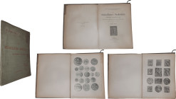 Marx (Roger) - Les médailleurs modernes en France et à l'Etranger - Paris 1901

Coffret cartonné, regroupant un feuillet de 8 pages et 32 planches d...