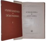 Numismatique et épigraphie - Volume 2 - 1960

Première édition. Reliure en toile rouge. Illustré de photos en noir et blanc, dessins et planches. Nu...