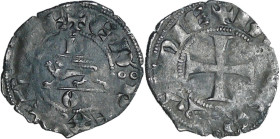 France - Aquitaine - Edouard III - Denier au léopard 3ème type avec B ET O

TTB

Edouard III (1317-1362). A/ + EDVARDVS REX Léopard B ET O.

R/ ...