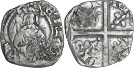France - Aquitaine - Edouard le Prince Noir - Hardi

TB

Edouard le Prince Noir (1362-1372). A/ ED’. PO GnS REG AGIE Buste de face du prince, tena...