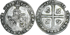 Flandre - Jean sans Peur - Double gros d'argent (Gand)

TB+

Jean sans Peur (1404-1419). A/ .IOhS: DVX: BVRG: Z: COmES: FLAnDRIE. Deux écus accolé...