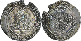Flandre - Marie de Bourgogne - Double briquet 1477 (Bruges)

TTB

Marie de Bourgogne (1477-1482). A/ mARIA DVCISSA BG COMIT FLAD Deux lions assis ...