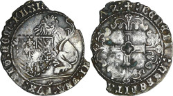 Flandre - Marie de Bourgogne - Briquet 1478

TB+

Marie de Bourgogne (1477-1482). A/ mARIA DVCISS BG COMIT FLAD Deux lions assis face à face sur u...