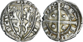 Brabant - Jean I - Esterlin, Limburgie

SUP

Jean Ier (1268-1294). A/ DVX- LIMB-VRGIE Ecu parti de Brabant-Limbourg.

R/ DVX- BRA-BAN-TIE Croix ...