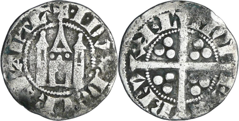 Brabant - Jean II - Esterlin (Bruxelles)

TB+

Jean II (1294-1312). A/ I DVX...
