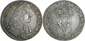 France - Louis XIV (1643-1715) - ½ écu à la cravate, 2ème émission - 1679 & (Aix)

SUP

L4L.219-Ga.178

 Ar ; 13.57 gr ; 32 mm

Très belle pat...