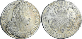 France - Louis XIV (1643-1715) - Ecu aux 3 couronnes - 1710 D (Lyon)

SUP

L4L.353-Ga.229

 Ar ; 30.18 gr ; 41 mm