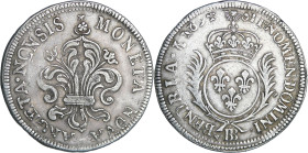 France - Louis XIV (1643-1715) - 35 sols de Strasbourg aux palmes - 1694 BB (Strasbourg)

TTB

L4L.380-Ga.188

 Ar ; 14.44 gr ; 37 mm