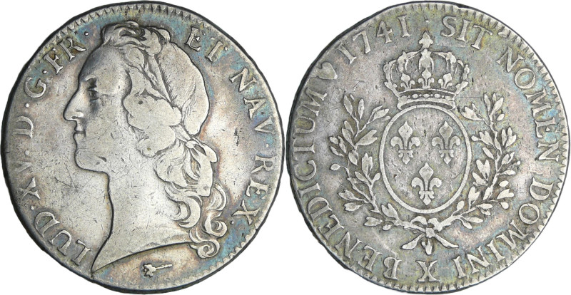 France - Louis XV (1715-1774) - Ecu au bandeau - 1741 X (Amiens)

TTB

L4L.4...
