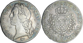 France - Louis XV (1715-1774) - Ecu au bandeau - 1741 X (Amiens)

TTB

L4L.494-Ga.322

 Ar ; 28.95 gr ; 41 mm
