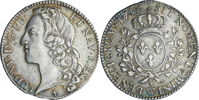 France - Louis XV (1715-1774) - ½ écu au bandeau - 1748 W (Lille)

SUP

L4L....